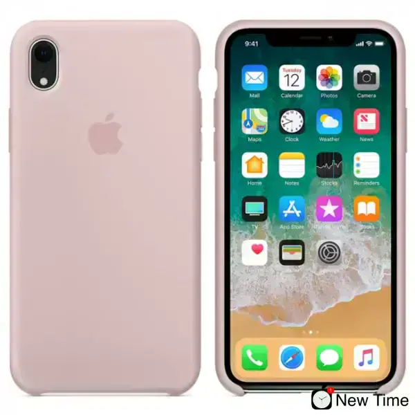 Чохол Apple iPhone XR Silicone Case LUX COPY - Pink Sand